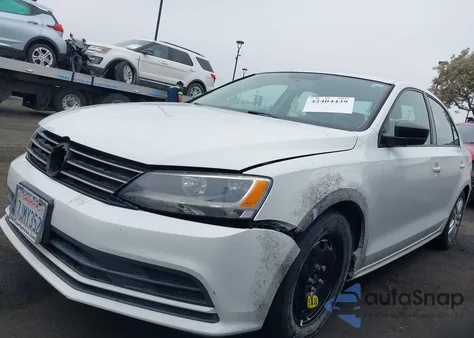 2015 Volkswagen Jetta 2.0L S from USA, damaged, VIN 3VW2K7AJ9FM241528